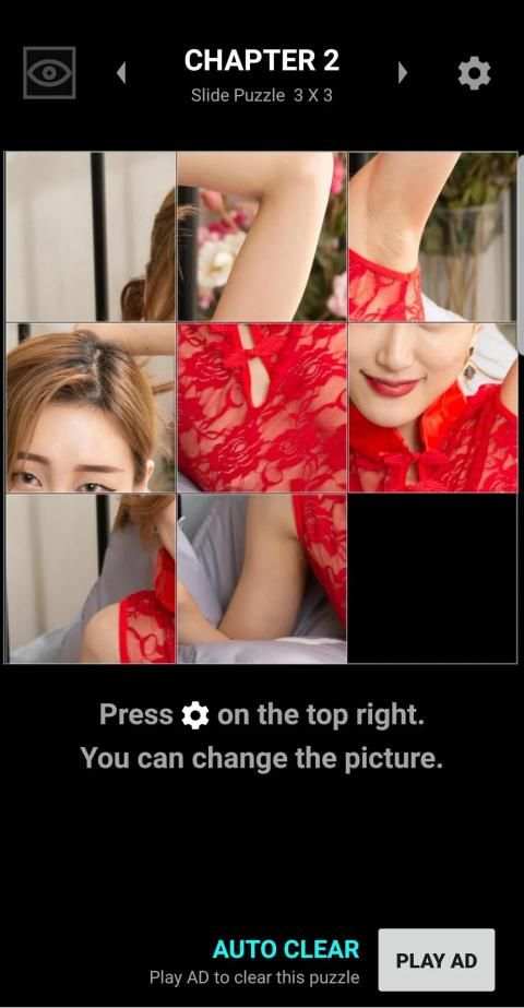 Sexy Korean Girl Puzzle screenshot 4