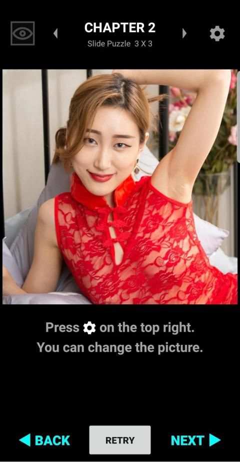 Sexy Korean Girl Puzzle screenshot 3