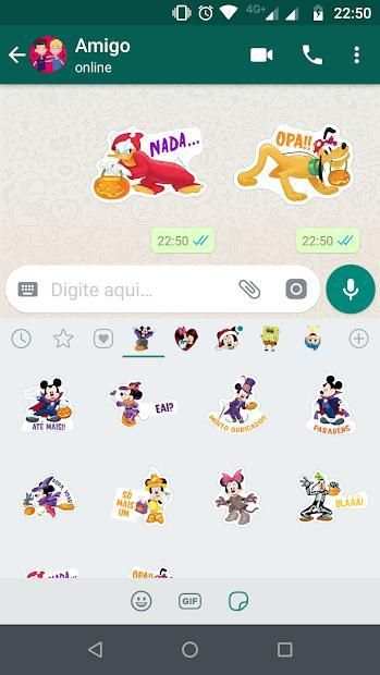 Mickey Sticker para WhatsApp screenshot 6