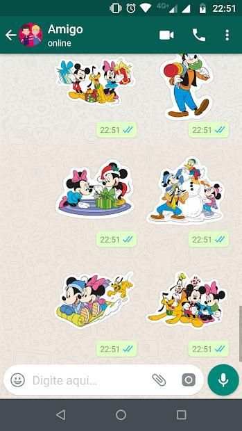 Mickey Sticker para WhatsApp screenshot 1