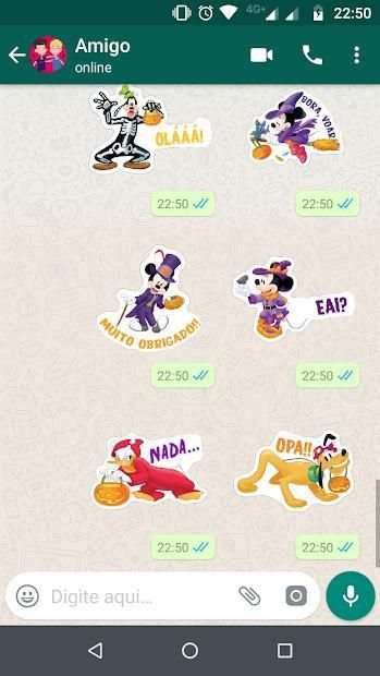 Mickey Sticker para WhatsApp screenshot 5