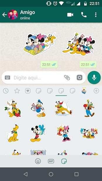 Mickey Sticker para WhatsApp screenshot 2