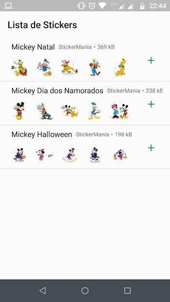 Mickey Sticker para WhatsApp screenshot 8
