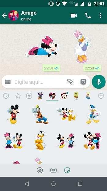 Mickey Sticker para WhatsApp screenshot 4
