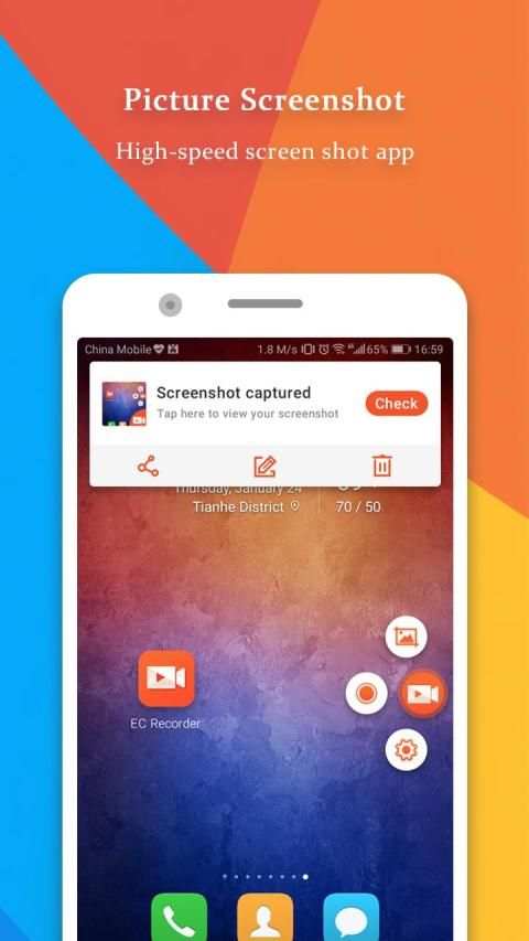 EC Screen Recorder - Capture, Edit, Video screenshot 3