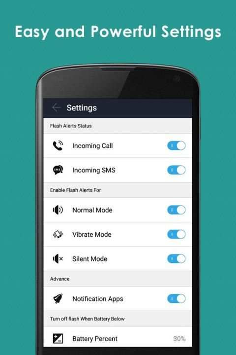 LED Flash Alerts on Call & SMS screenshot 7