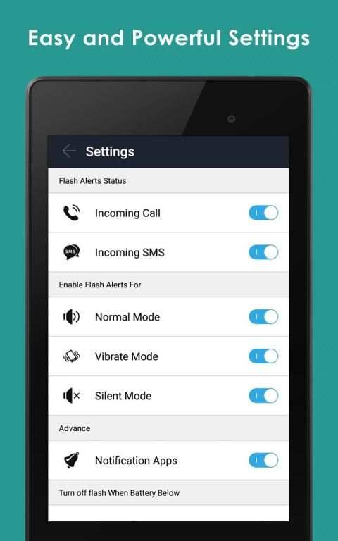 LED Flash Alerts on Call & SMS screenshot 3