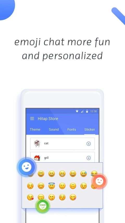 Hitap Keyboard emoji keyboard screenshot 4