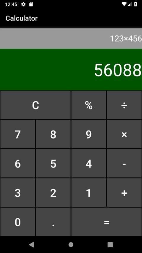 Calculator screenshot 1