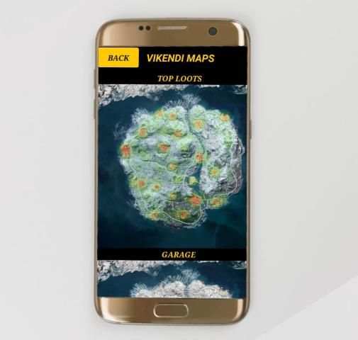 Pubg Battleground Loot Map-(P-U-B-G) screenshot 1