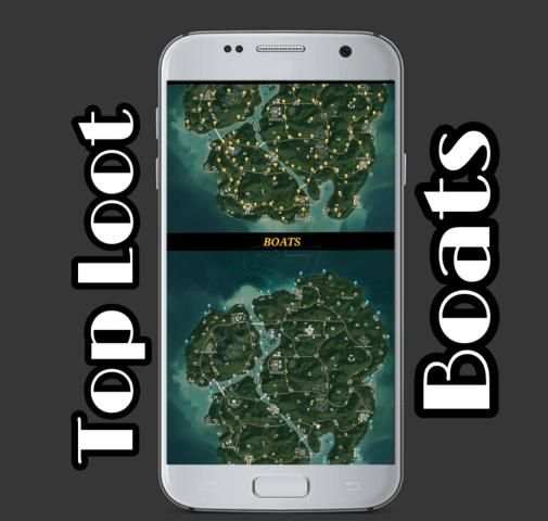 Pubg Battleground Loot Map-(P-U-B-G) screenshot 3