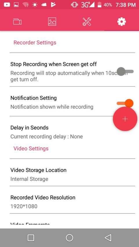 Video call recoder for imo स्क्रीनशॉट 1