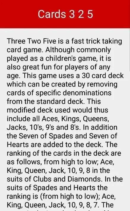 Cards 325 screenshot 2