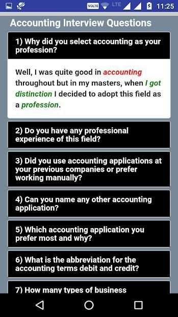Accounting Interview Questions screenshot 6