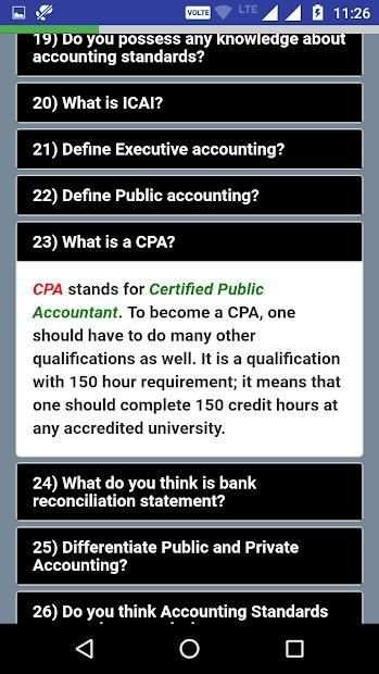 Accounting Interview Questions screenshot 4