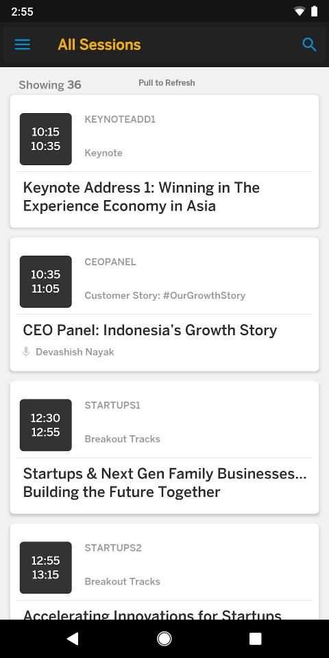 SAP SEA Events screenshot 3