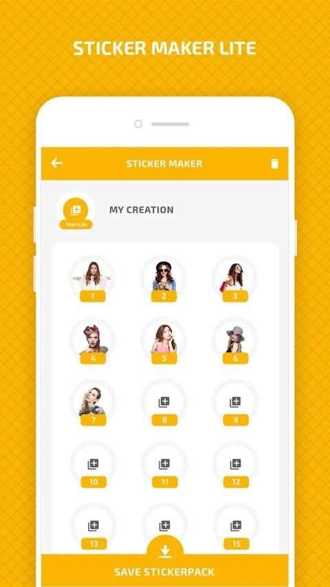 Sticker maker for WA Lite - WAStickerApps स्क्रीनशॉट 6