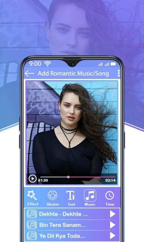 PHOTO SLIDESHOW WITH MUSIC – VIDEO EDITOR स्क्रीनशॉट 1