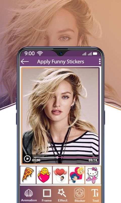 PHOTO SLIDESHOW WITH MUSIC – VIDEO EDITOR स्क्रीनशॉट 4