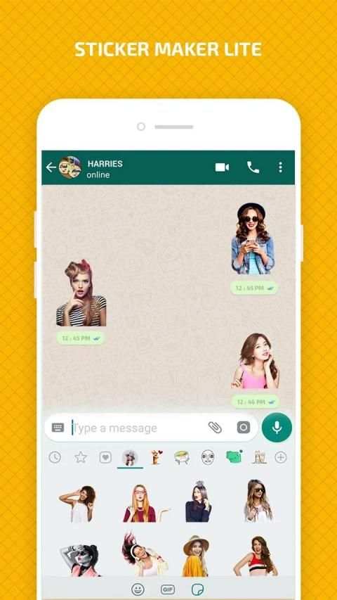 Sticker maker for WA Lite - WAStickerApps स्क्रीनशॉट 1