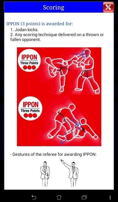 Karate WKF screenshot 4