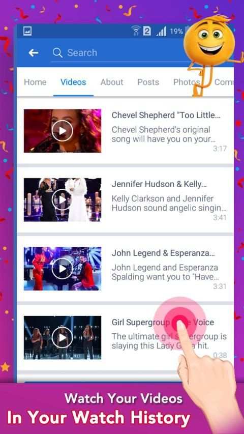 HD Video Downloader For Facebook Download Videos screenshot 1