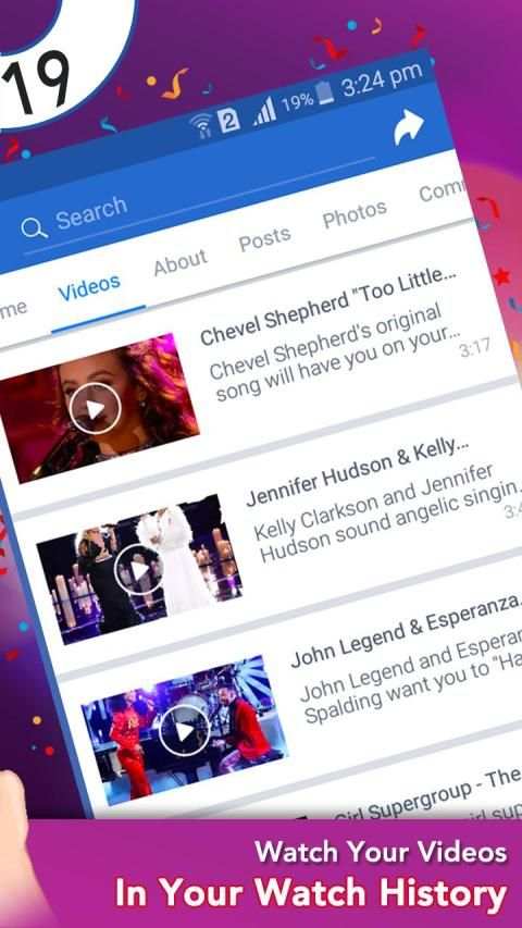 HD Video Downloader For Facebook Download Videos screenshot 2