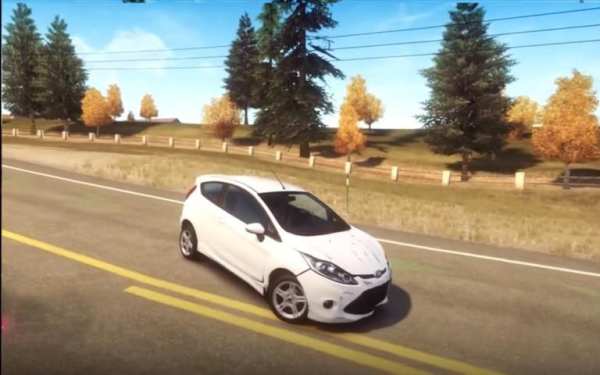 Car Racing Ford Game Driving Simulator screenshot 2