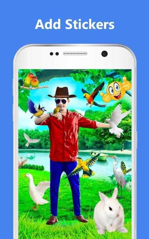Birds Photo Editor स्क्रीनशॉट 5