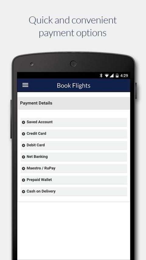 Jet Airways screenshot 1