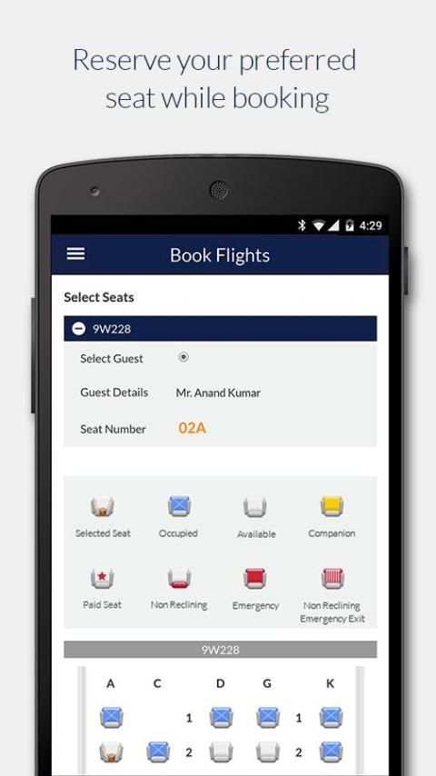 Jet Airways screenshot 2