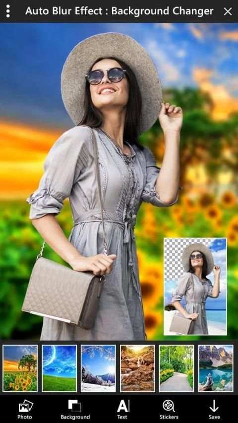 Auto Blur Photo Effect : Background Eraser screenshot 5