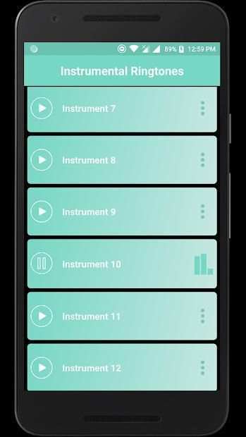 Instrumental Ringtones screenshot 2