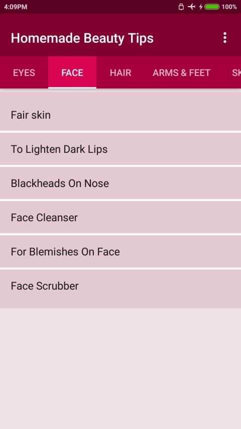 Homemade Beauty Tips स्क्रीनशॉट 7