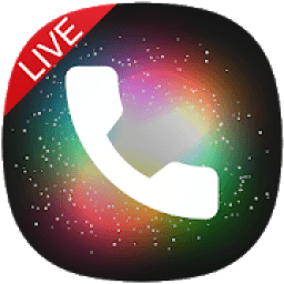 Live Call Screen - Color Phone Theme आइकन