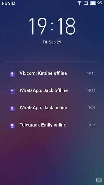 Netwa - tracker for Whatsapp, Telegram, VK screenshot 1