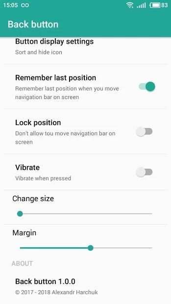 Back button screenshot 2