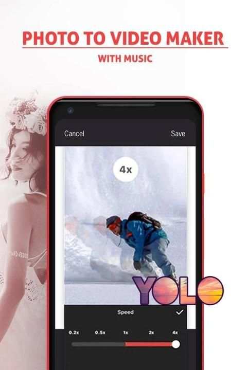 Photo to video maker with music 4 تصوير الشاشة