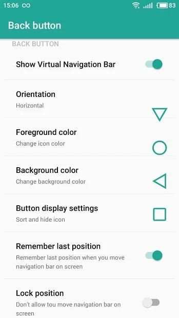Back button screenshot 1