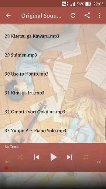 OST Your Lie in April 1 تصوير الشاشة