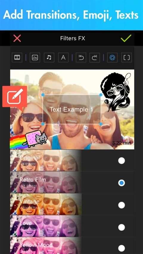 Video Star⭐ Edits - Magic Music Video Maker screenshot 1
