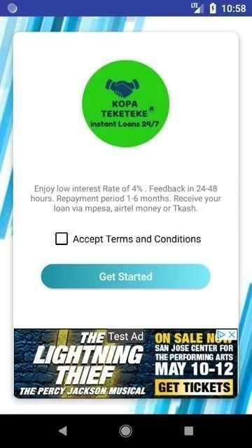 Kopa Teketeke Loans screenshot 5