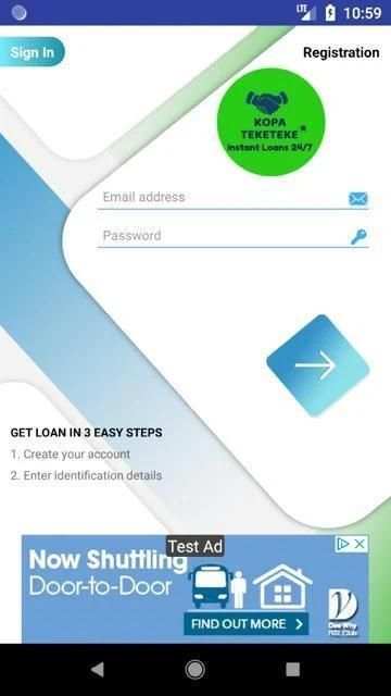 Kopa Teketeke Loans screenshot 1