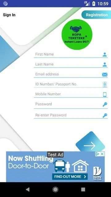 Kopa Teketeke Loans screenshot 3