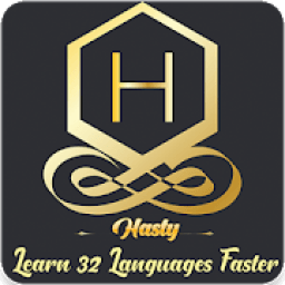 ikon Learn Languages with Hasty - English, German...