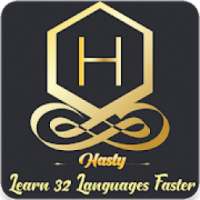 Learn Languages with Hasty - English, German... on 9Apps