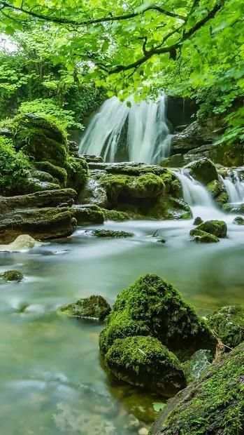 Beautiful Waterfall APUS Live Wallpaper screenshot 1
