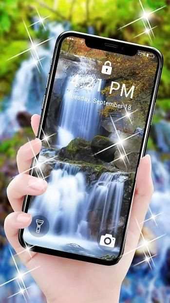 Beautiful Waterfall APUS Live Wallpaper screenshot 6