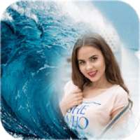 Water Wave Photo Frames on 9Apps