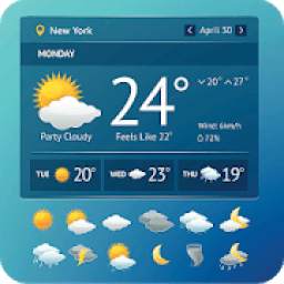 Live Weather Forecast Weather Temperature